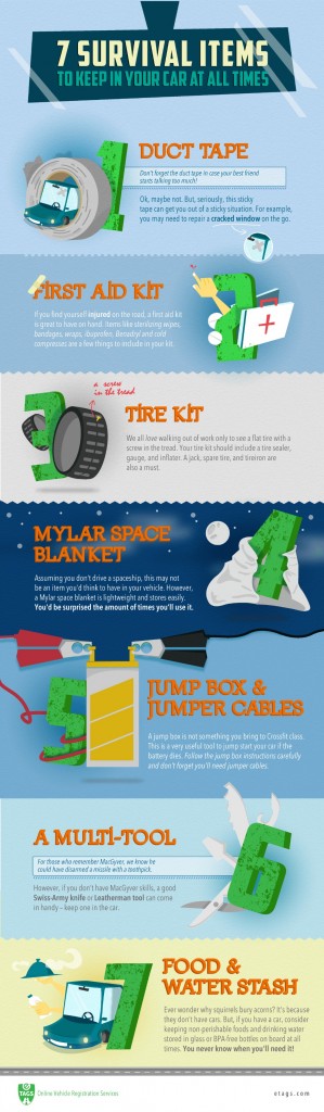 Driving Survival Kit Checklist