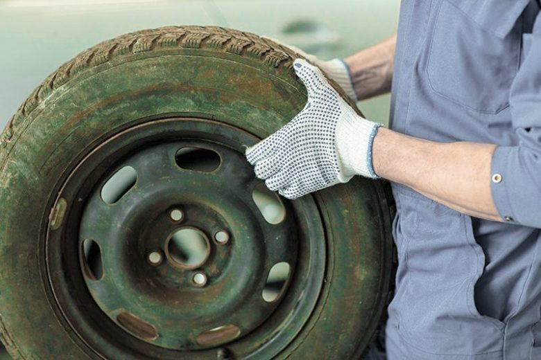 old tires