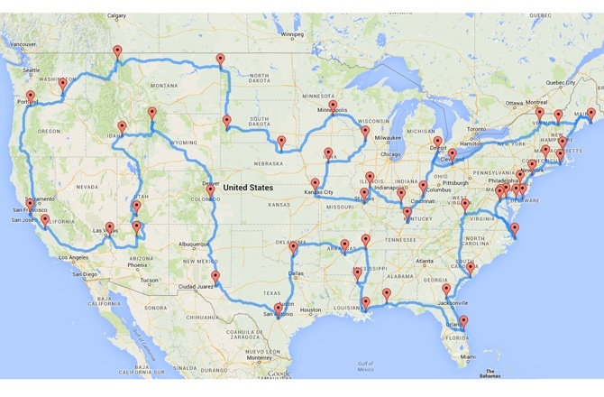 Cross Country Route Planner - Carlen Wilmette