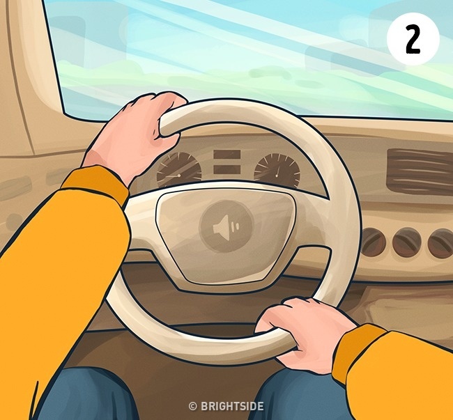 How to Hold the Steering Wheel