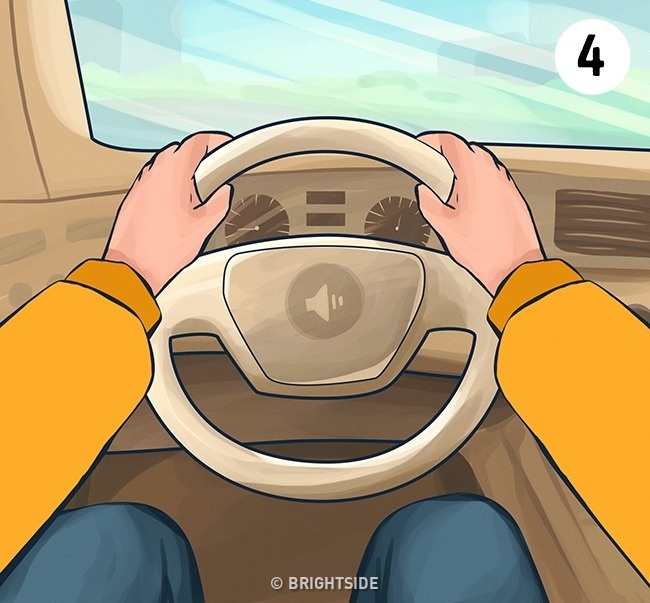 How to Hold the Steering Wheel and What It Says About You eTags