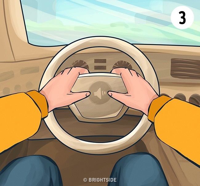 How to Hold the Steering Wheel
