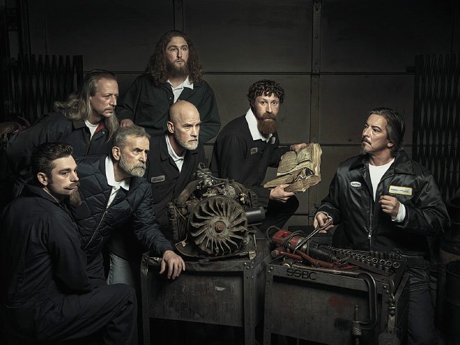 Auto Mechanics Recreate Renaissance Paintings