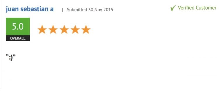 etags customer reviews november 2015