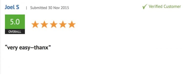 etags customer reviews