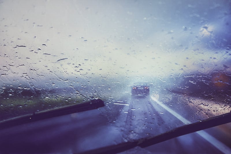 driving during thunderstorm