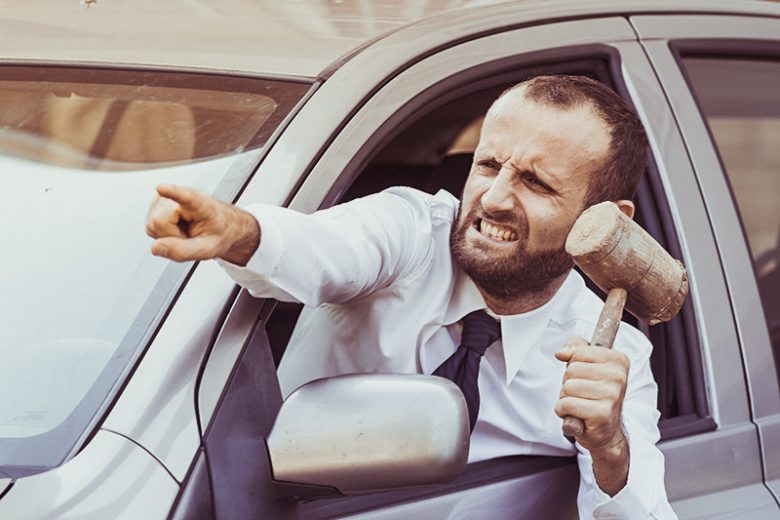 anger while driving