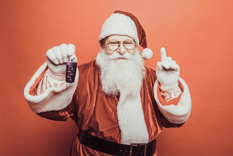 buying a car at christmas