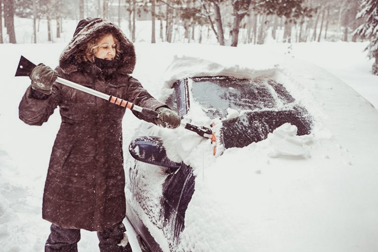 driving in the snow