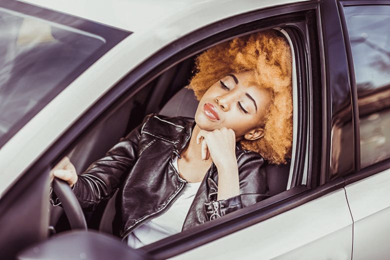 What causes drowsiness while driving