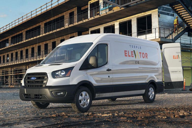 Fleet Ford Transit going electric