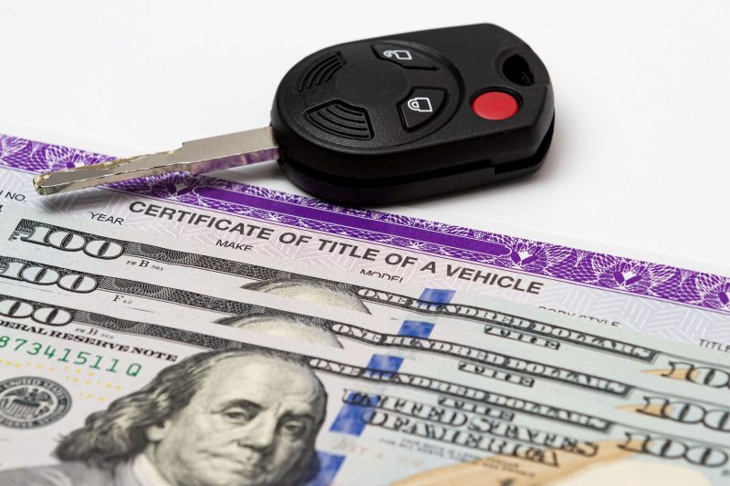 Buying a car with certificate of title