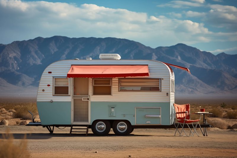 Cute camper trailer