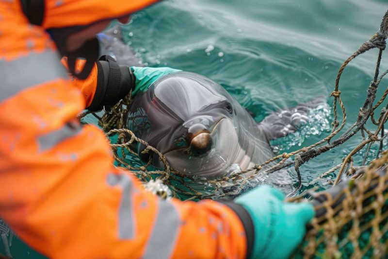 Dolphin disentanglement 