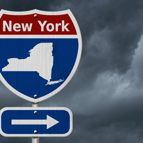 NY State Highway sign