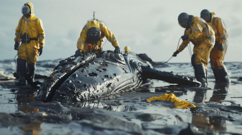 Rescuing a stranded whale