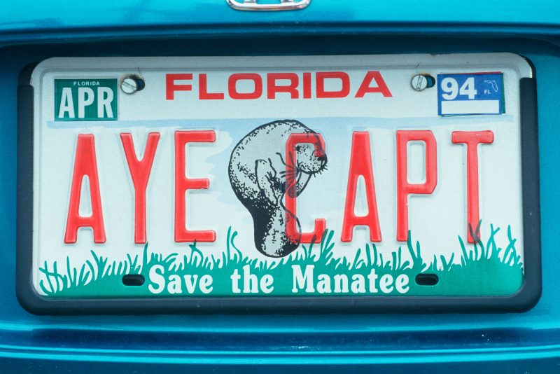 Florida Personalized Specialty Plates