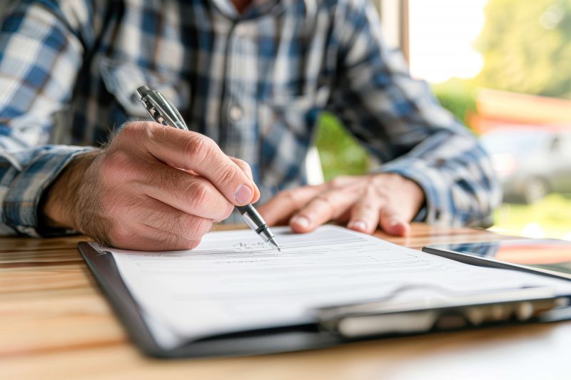 Completing a document