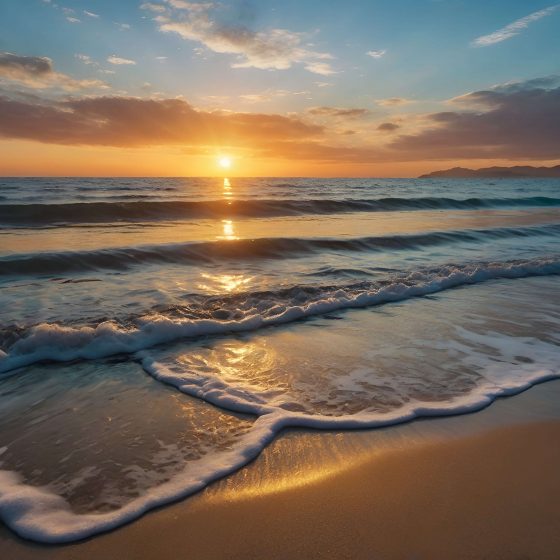 Florida sunrise over the ocean