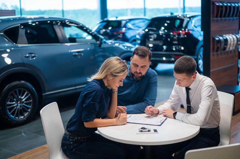 Getting a deal on a new car