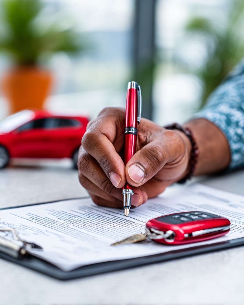 Automotive paperwork