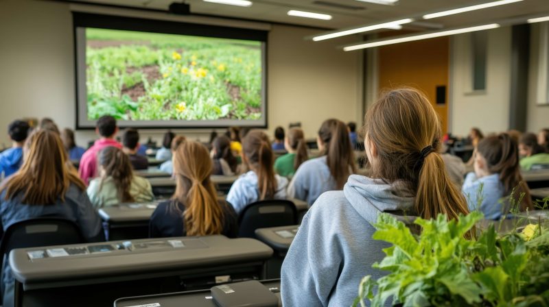 Agriculture education in the classroom