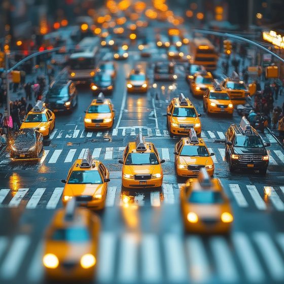 Taxis in NYC