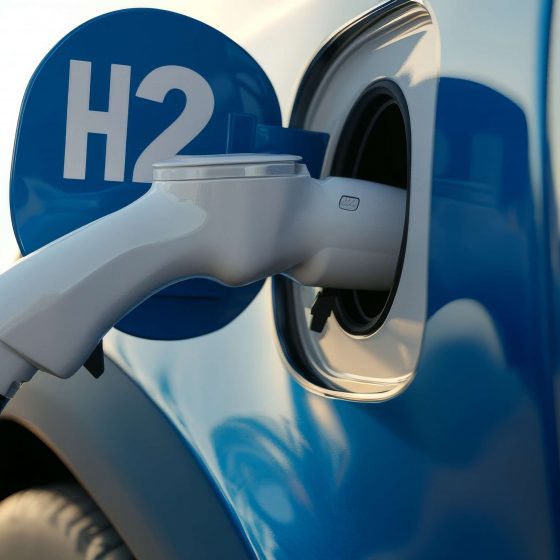 Hydrogen fueled car