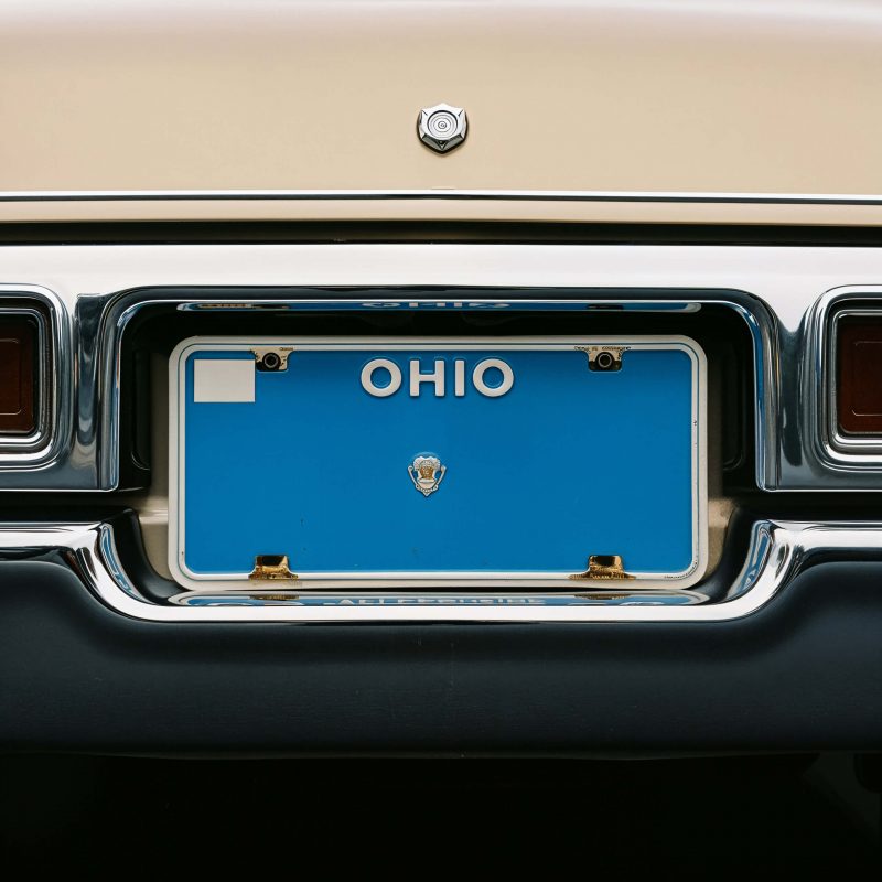 Ohio license plate