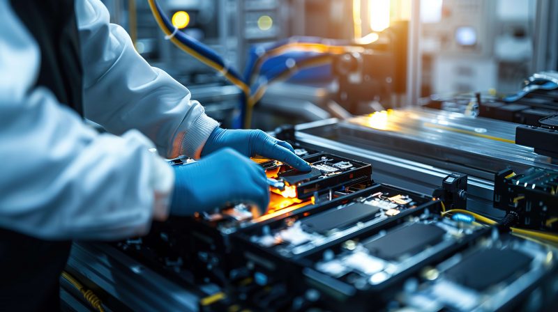 Lithium ion battery manufacturing