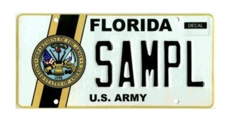 U.S. Army Specialty Plate
