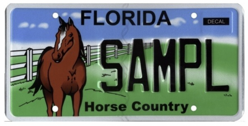 Florida Horse Country Specialty Plate