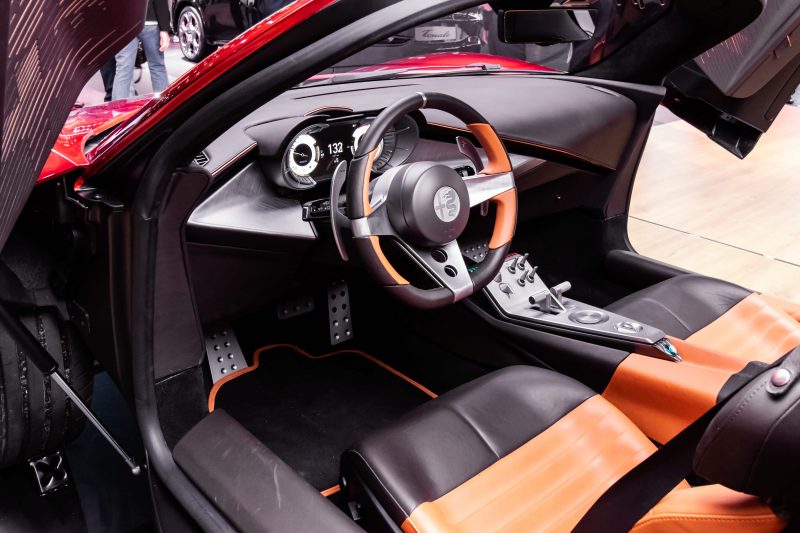 Interior of 33 Stradale