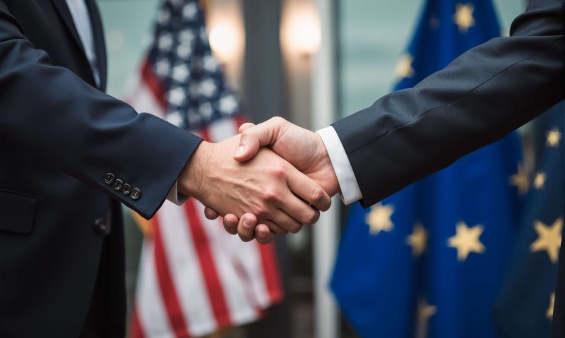 Handshake between US and EU