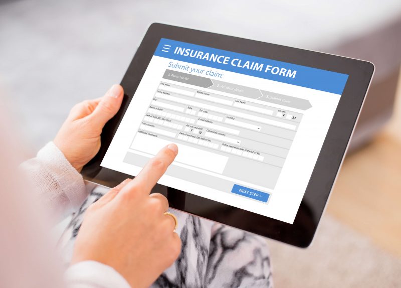 Filing an insurance claim