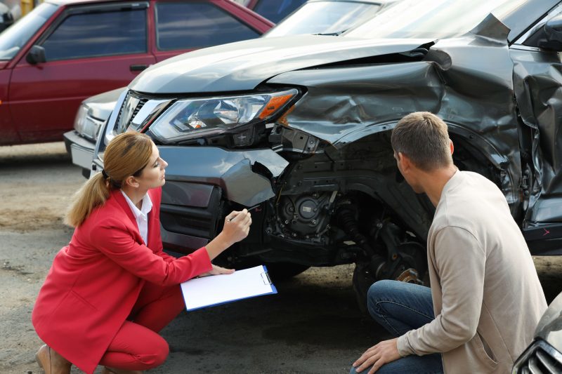 Assessing accident damage