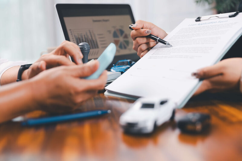 reviewing loan terms