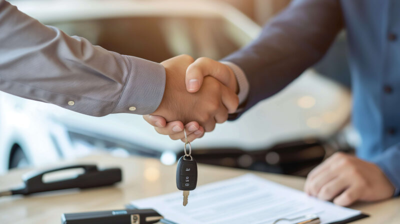 Transferring ownership of a vehicle