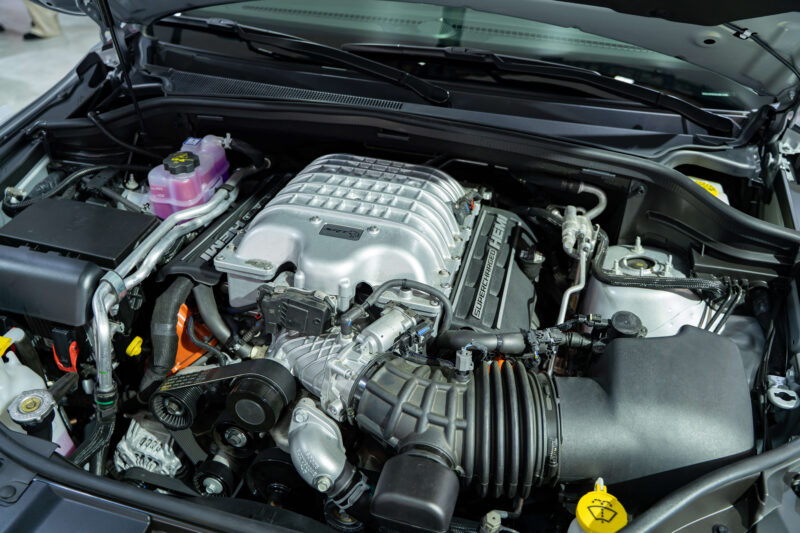 Dodge Durango Hellcat engine