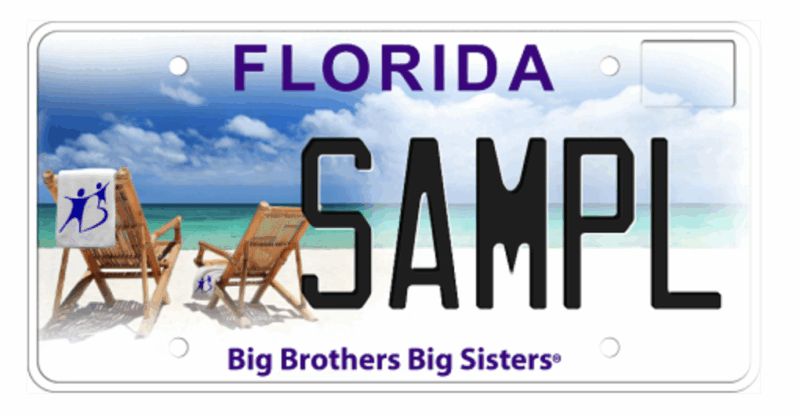 Big Brothers Big Sisters Specialty Plate