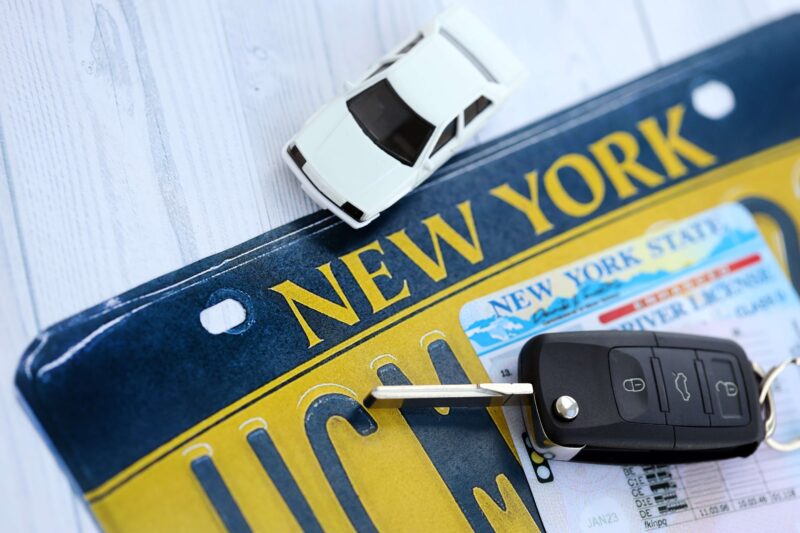 NY registration and license