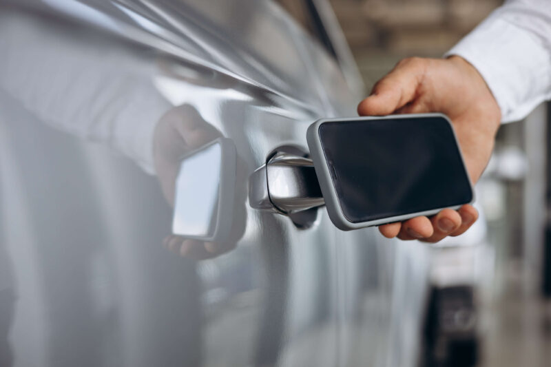 Remote open car with iPhone