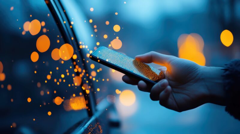 Remote unlock car with iPhone