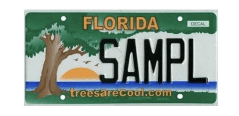 Trees Are Cool Specialty Plate