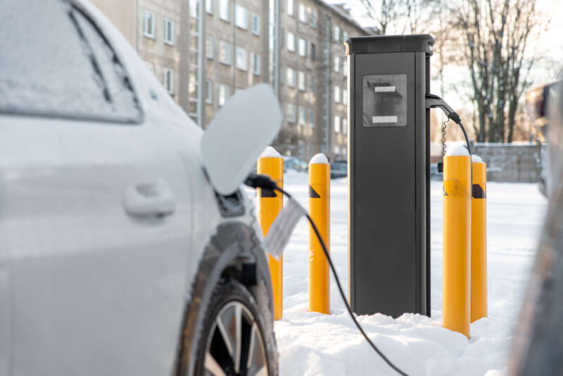 EV charging in winter