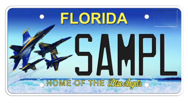 Blue Angels Specialty Plate