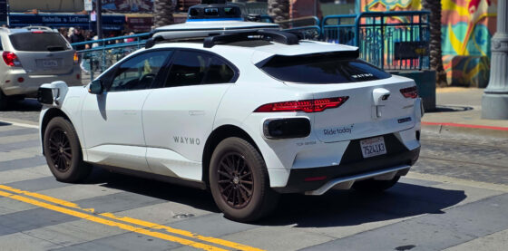 Waymo autonomous taxi