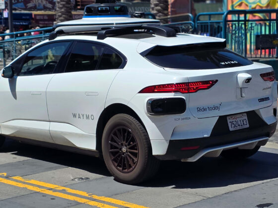 Waymo autonomous taxi