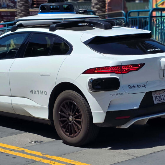 Waymo autonomous taxi