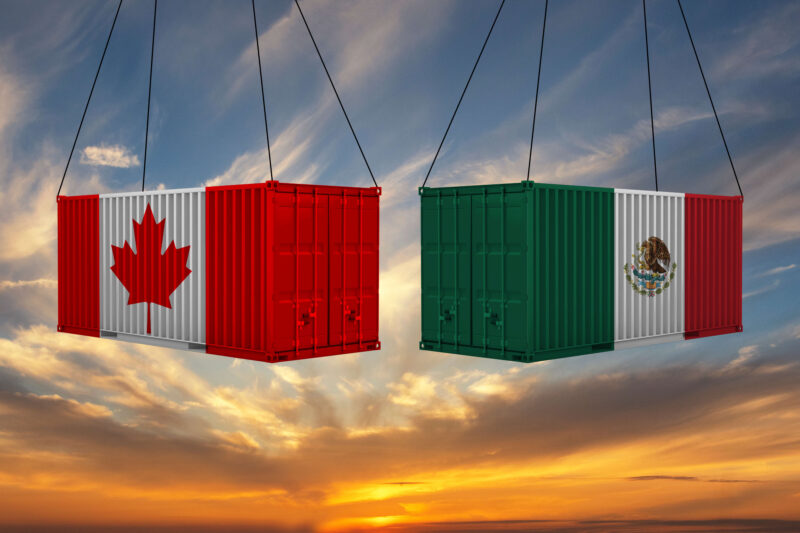 Canadian and Mexican imports